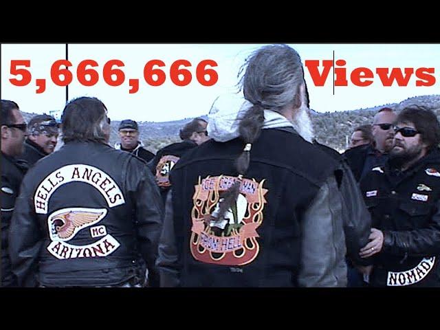 "HELLS ANGELS Attack Biker's Bogus Patch" - HA Boot Camp: #hellsangels #bikeride #motorcycle #harley