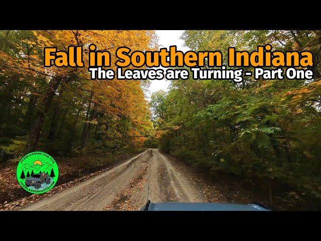 Fall in Southern Indiana: The Leaves are Turning - Part One