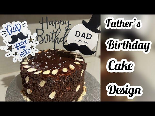 Best Dad Cake I Father's Day Cake| Father’s Day Cake Idea/beautiful cake for Papa /Dad birthday cake