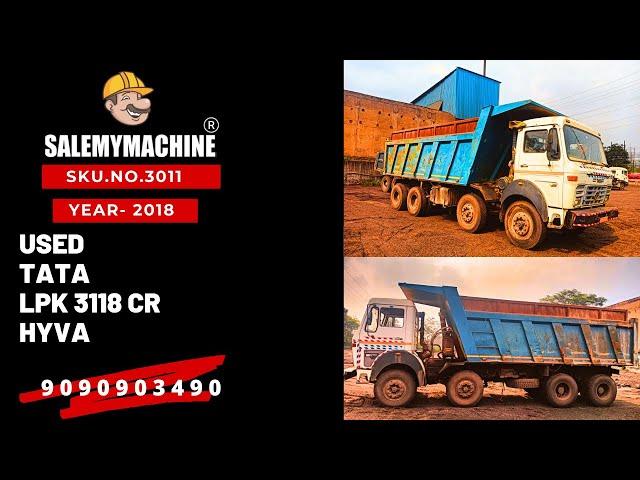 USED TATA 12 WHEELER HYVA FOR SALE l USED CONSTRUCTION EQUIPMENT FOR SALE l SALEMYMACHINE