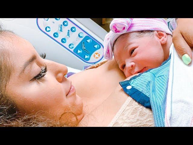 THE BABY IS HERE!!! BIRTH VIDEO!