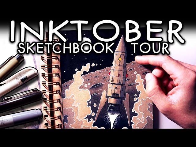 INKTOBER SKETCHBOOK TOUR 2020