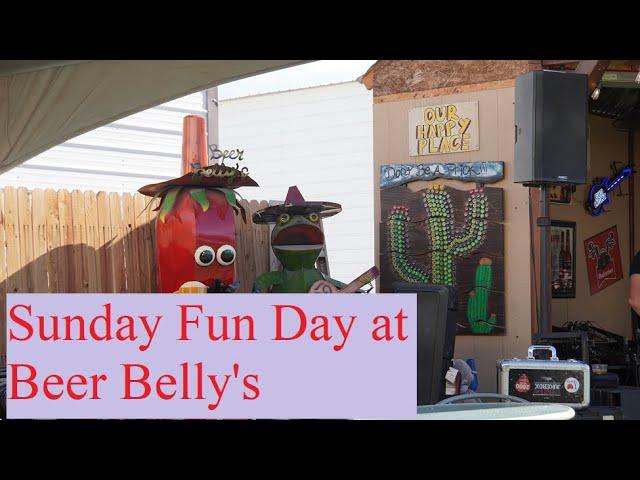 Sunday Fun Day at Beer Belly's