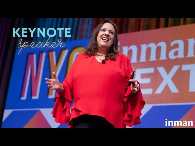 Keynote Speaker Katie Lance at Inman Connect NYC 2024