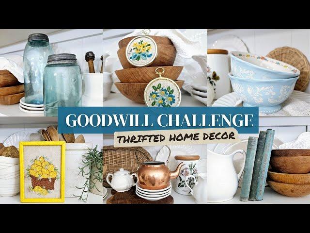 How to Thrift for Home Decor at the Goodwill Bins • Pro Tips & Tricks • Thrifting for home decor