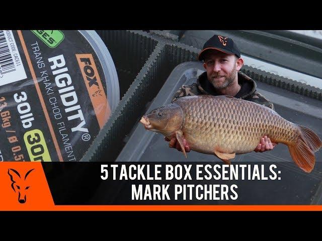 ***CARP FISHING TV***  5 Tackle Box Essentials: Mark Pitchers