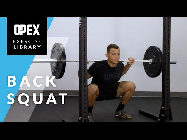 Back Squat - OPEX Exercise Library