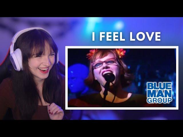 Blue Man Group - I Feel Love (Live) | First Time Reaction