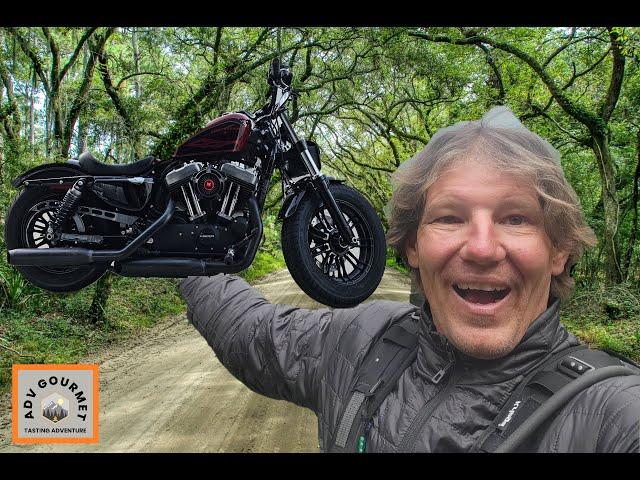 New Bike Day! | First Ride Harley Sportster | ADV Gourmet