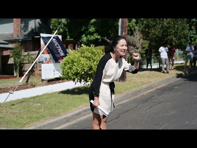 Auction Video 34 David Street, Box Hill South Juliette Zhou