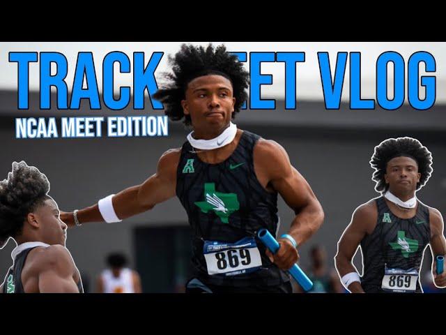 NCAA QUARTERFINAL VLOG: INSANE First NCAA Meet Experience*4 Day special, FASTEST 100m , FUNNY vlog*