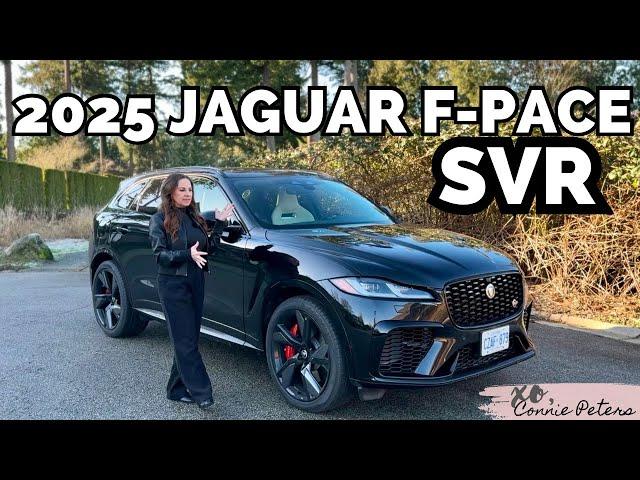 Luxury + Speed!: 2025 Jaguar F-Pace SVR