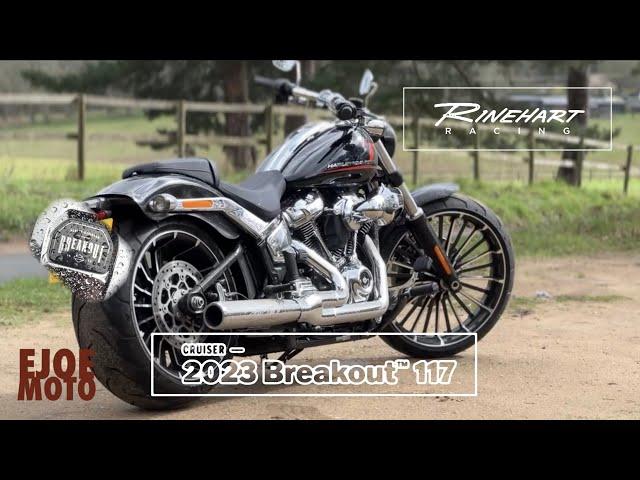 2023 Harley Davidson Breakout | 117ci with a Rinehart Exhaust Test Ride