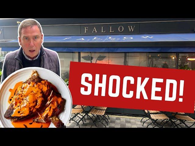 Reviewing the FAMOUS FALLOW RESTAURANT - Completely SHOCKED!