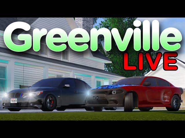 DON'T ASK ABOUT UPDATE! Chill Car Meet Stream (Greenville Roblox) - Live