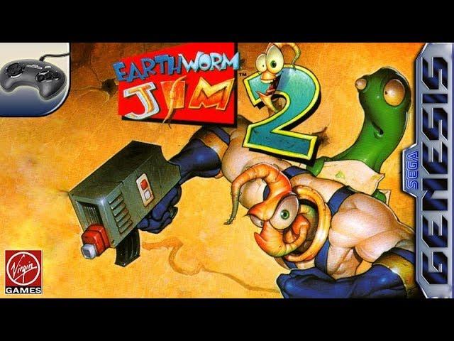 Longplay of Earthworm Jim 2