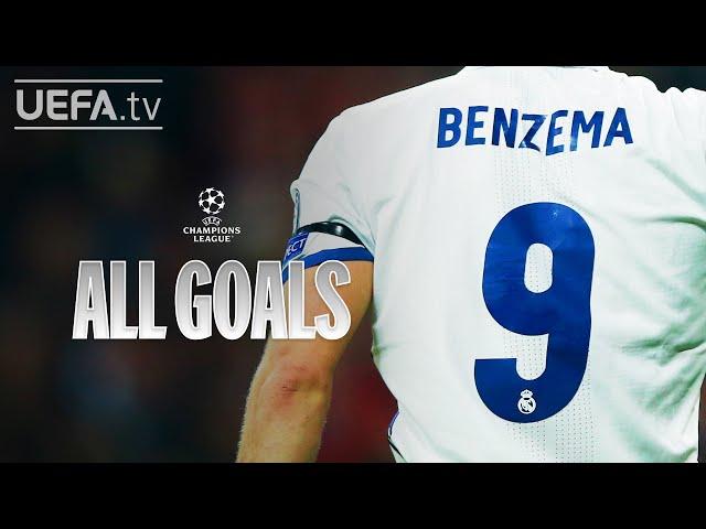 KARIM BENZEMA: ALL #UCL GOALS!