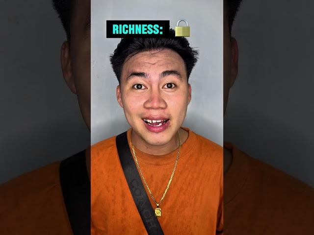 POV: “You get a percentage above your head that show how rich you will be” (Full Story) #fyp