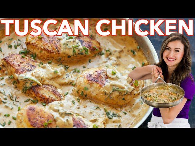 How To Make Easy Tuscan Chicken Recipe