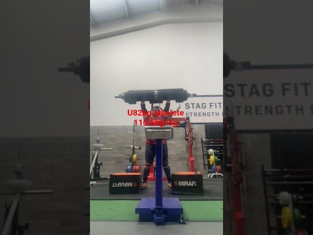 110.5kg log press asho pinks  Europe's qualifier #strongwomen#logpress#power#inspirational#wife