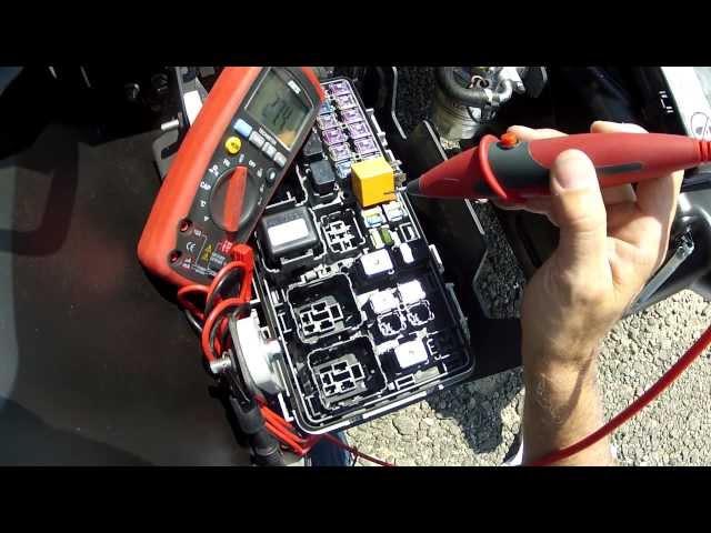 VEHICLE RELAYS - Testing from the relay base