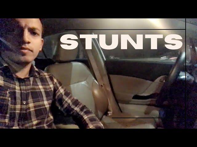 Stunts at Night in Islamabad | Pakistan | Waqas Vk