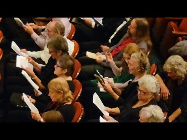 'Joy To The World'(part)-Golden Gate Symphony Orchestra &Chorus-encore to "Sing It Yourself Messiah"