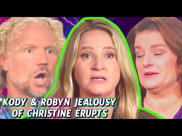 Sister Wives Kody & Robyn Brown's JEALOUSY, RAGE TOWARD CHRISTINE & DAVID DESTROYS ENGAGEMENT PARTY