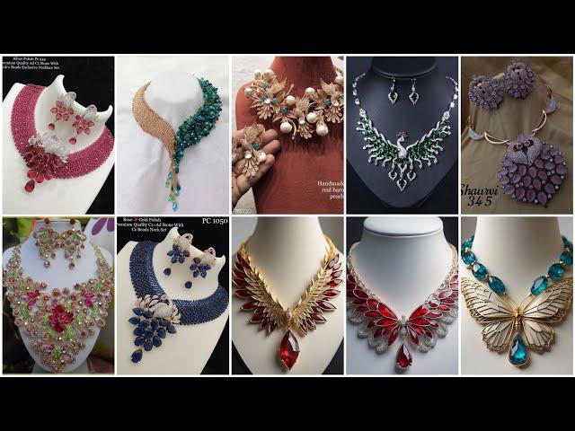 Super Amazing Neck Pieces Collection || Aesthetic Necklace Designs @healthyandbeautifulworld8310