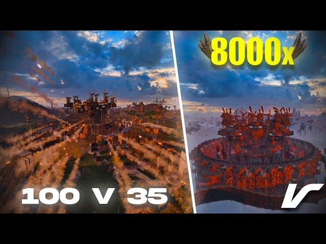 How the worst monument leads to shooting 8000 rockets on Vital Eu Medium┃Rust