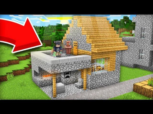 NEGA BIZ QISHLOQI BILAN UYIMIZNI BIRLASHTIRDIK? | MINECRAFT VIDEO