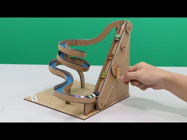 DIY Marble Run Game