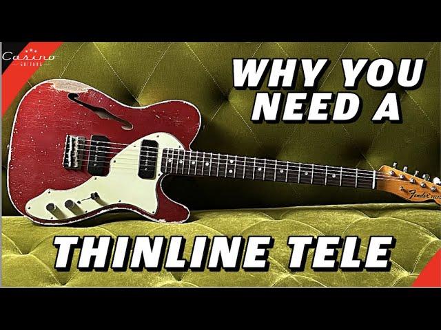 Why You Need A Thinline Telecaster Guitar