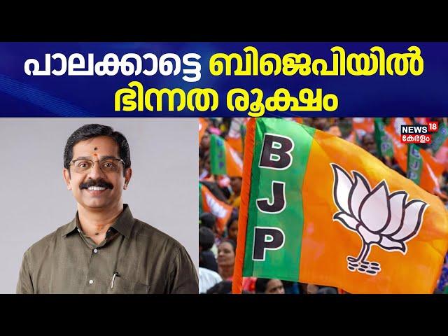 പാലക്കാട്ടെ ബിജെപിയിൽ ഭിന്നത രൂക്ഷം | BJP | Palakkad  By Election | C Krishnakumar | Kerala By-Poll