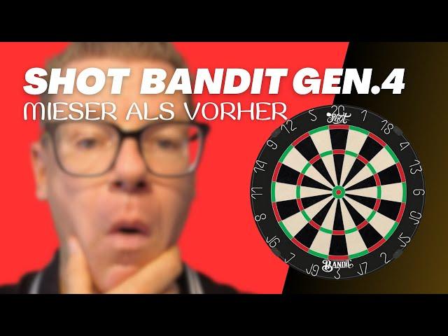 Shot Bandit Dartboard: Rückschritt!  Review mit Gesamtnote