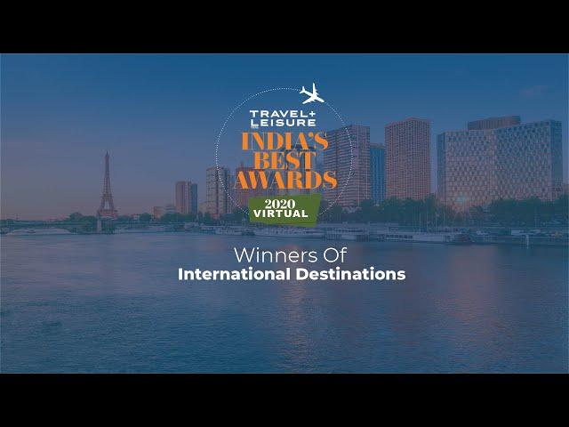 India's Best Awards 2020 | International Destination