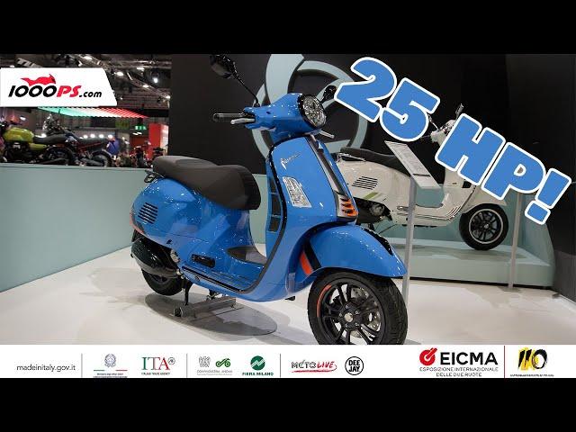 The most powerful Vespa ever! Vespa GTS 310 2025 | EICMA New Products 2024