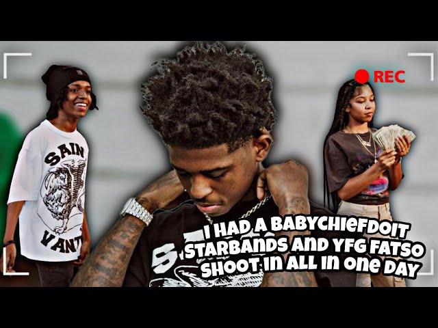 I HAD A BABYCHIEFDOIT STARBANDS & YFG FATSO SHOOT ALL IN THE SAME DAY!