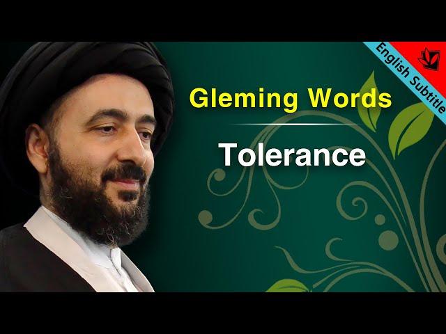 Tolerance - Ayatollah Sayed Mohammad Redha Shirazi