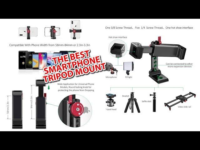 The best phone tripod mount