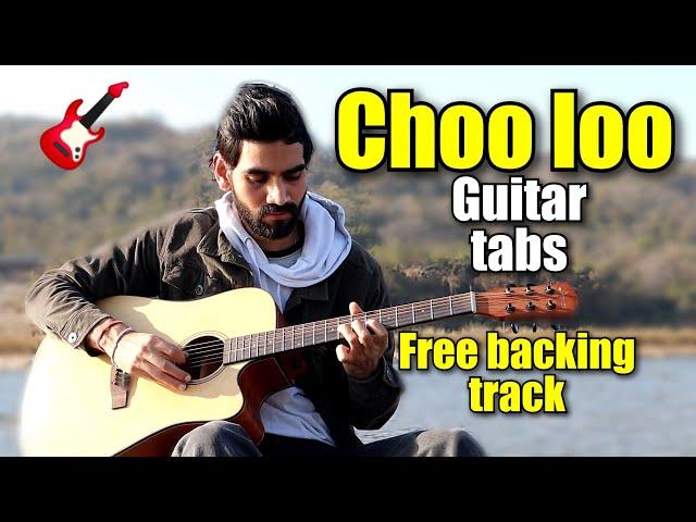 Choo Lo - The Local Train - Easy Guitar Tabs + Free backing track - Hindi easy songs lesson