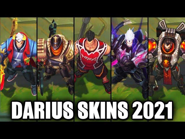 All Darius Skins Spotlight 2021 (League of Legends)