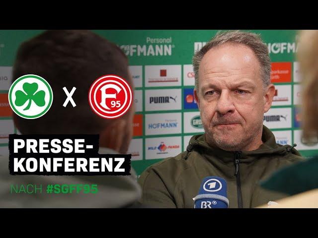 Zorniger: "Sehr bitter" | PK nach #SGFF95