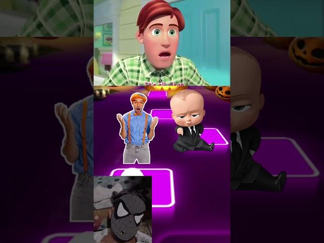 Cocomelon  Team vs Masha and Bear Dame tu Cosita Dance TilesHop #shorts​ #Coffindance​