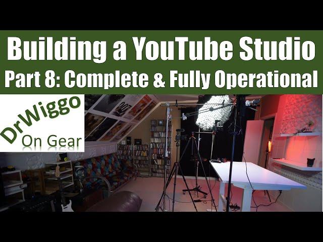 Home YouTube Studio Build Conclusion and "Tour"