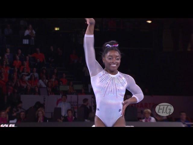 2019 Artistic Worlds, Stuttgart (GER) –  Simone BILES (USA), Floor Exercise All-around final