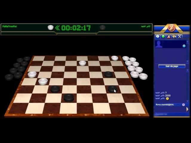 Playing checkers  (PaRaTrooPer)