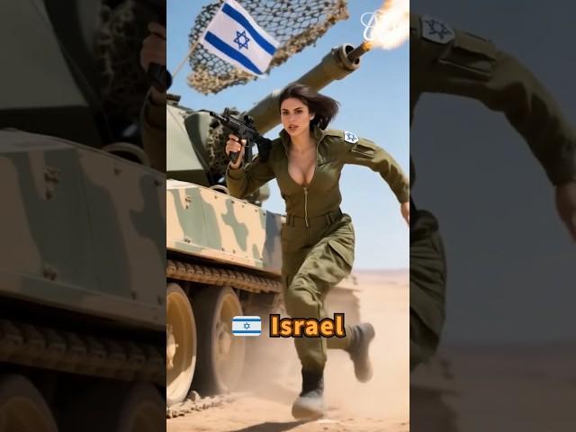 Stunning Female Super Power Tank Soldier ep74 #military #animals #midjourney #heroic