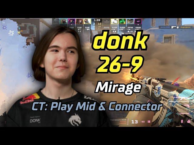 CS2 POV | Spirit donk (26-9)  (mirage) | Feb 25, 2024 | CS2 POV/demo