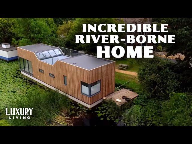 Buidling this Floating River Home from Scratch! | My Floating Home | Luxury Living